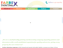 Tablet Screenshot of farbexpainting.com.au